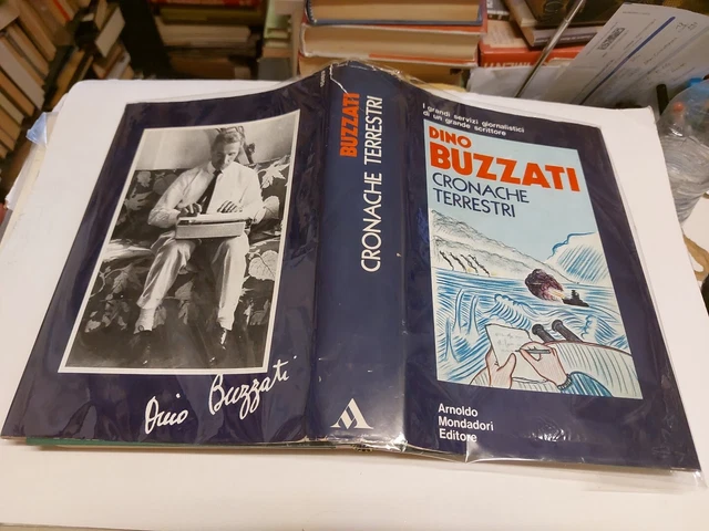 D. BUZZATI CRONACHE TERRESTRI - Mondadori 1972, 1a Ed; 9s24