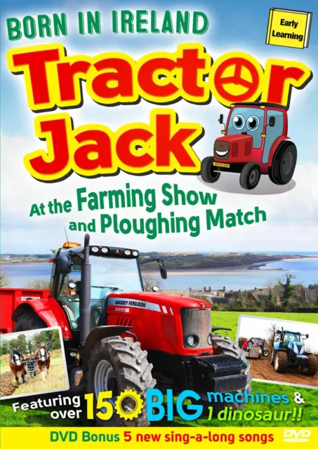 TRACTOR JACK At The Farming Show & Ploughing Match Children's DVD with songs