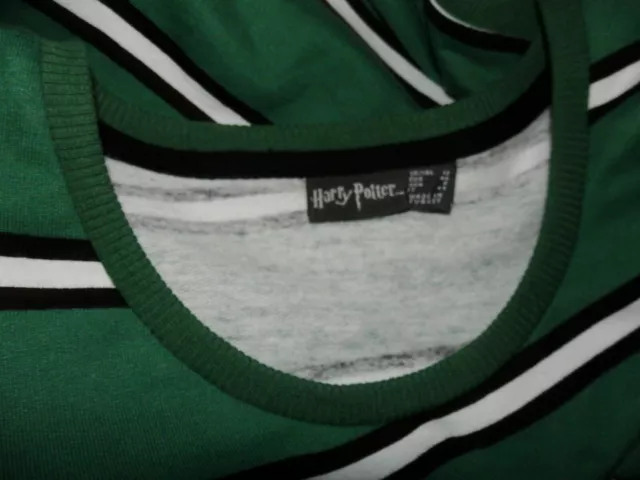 HARRY POTTER Slytherin sweatshirt UK 12 US 10 EU 40 3