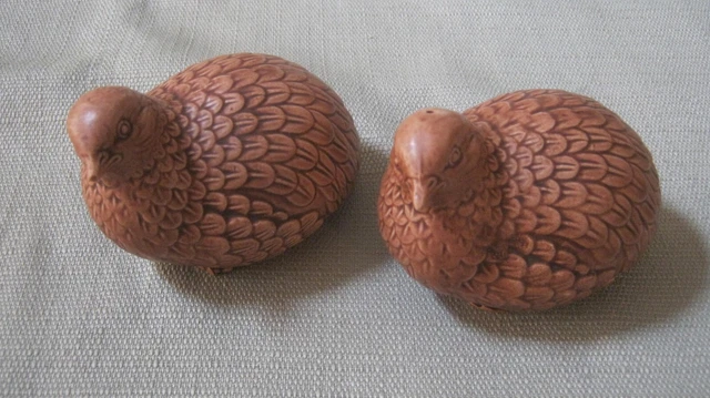 Vintage  Shakers, Plump Quail, H757