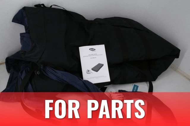 FOR PARTS Invacare microAIR Alternating Pressure Mattress 350 lb Weight Capacity