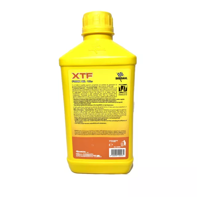 Huile Pour Forcelle Amortisseurs Moto Bardahl Xtf 10W Fork Oil Synthetic 2 Litre 2