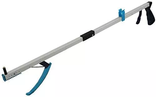 Long Reach Grabber Arm 26â€ Foldable Trash Claw Reacher Tool with Steel Inner C