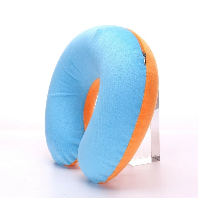 U Shaped Travel Pillow Memory Foam Neck Support Head Rest Car Plane Soft Cushion 8