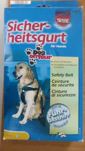 Trixie Sicherheitsgurt für Hunde "Größe L"
