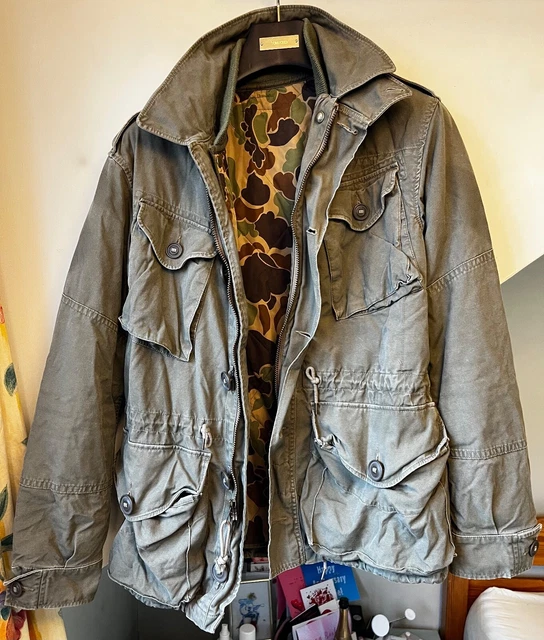 POLO RALPH LAUREN Military Army field Combat jacket SmallMedium £99.00