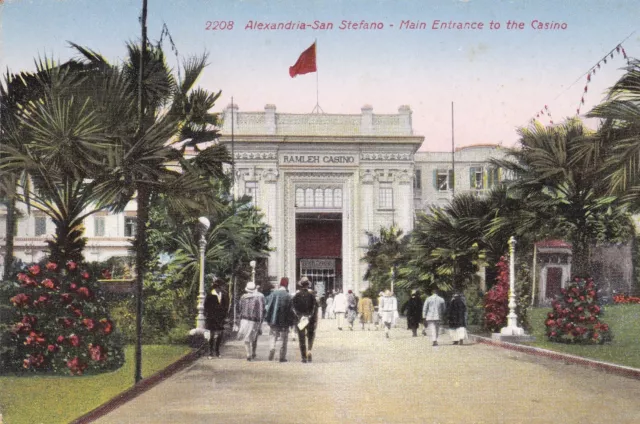 Cpa Alexandria San Stefano Main Entrance To The Casino