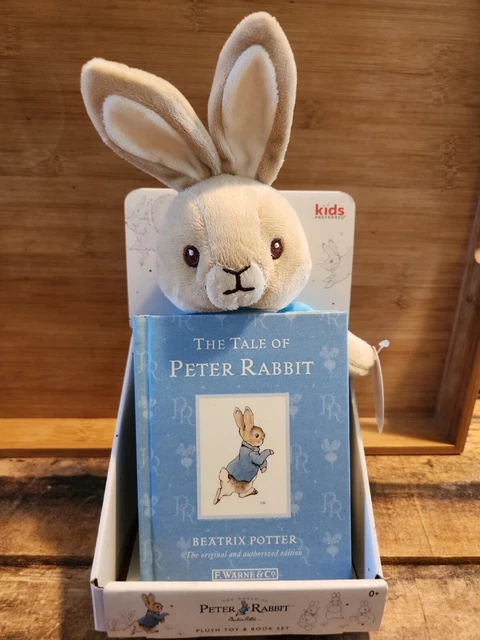 The Tale of Peter Rabbit 9" Plush Toy & Book Set Beatrix Potter NEW,New BABY