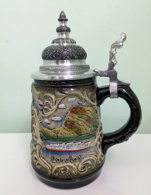 VTG GERMAN LIMITED Edition Hand Painted by ARMIN BAY Beer Stein Mug w