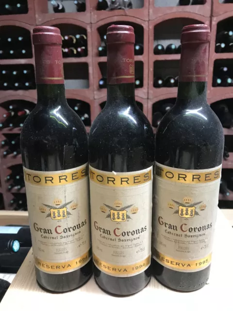 1 bouteille GRAN CORONAS RESERVA CABERNET SAUVIGNON 1995