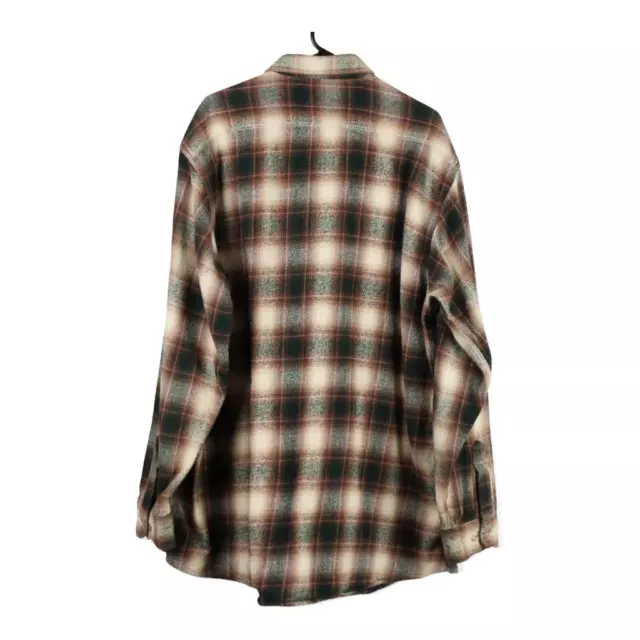 Fourstar Flannel Shirt - Small Red Cotton 2