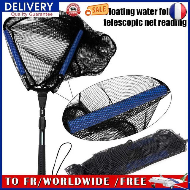 Triangle Casting Network Telescopic Folding Fishing Net for Freshwater Saltwater