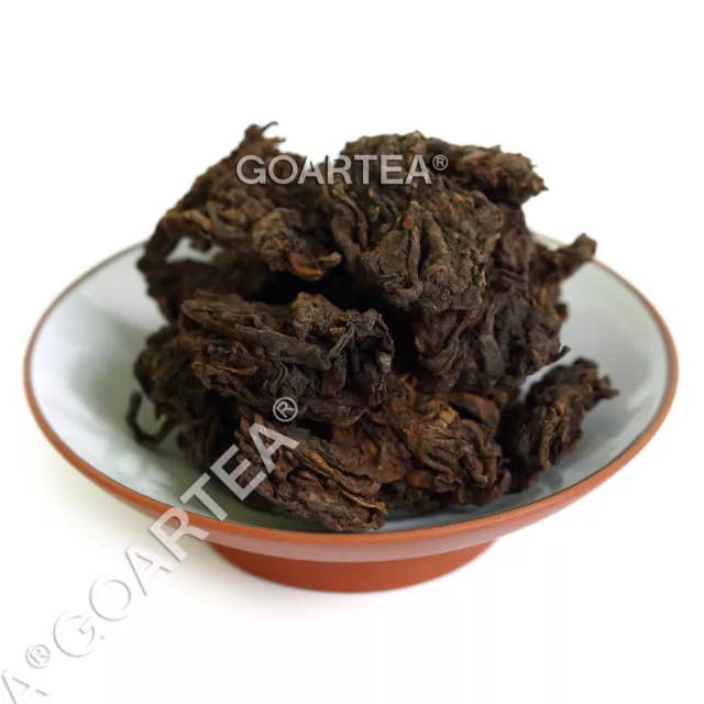 GOARTEA 2005 Supreme Yunnan Ripe Puer Puerh Tea Aged Natural Tuo Head Pu'er Tee