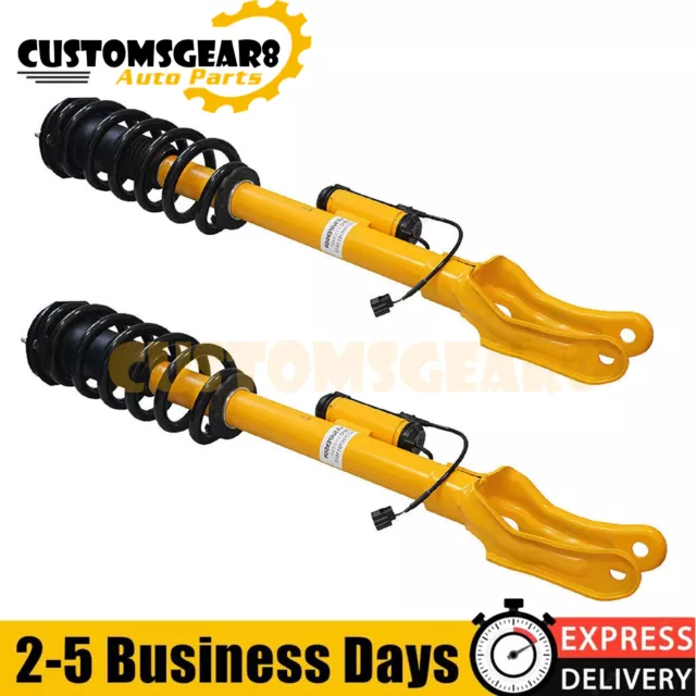 2X Front Shock Strut Spring Assys Electric Fit Jeep Grand Cherokee Overland SRT8