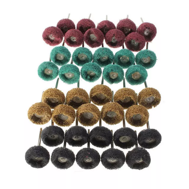 40Pcs Abrasive Wheel Buffing Polishing Set For Dremel Rotary Tool Accessories 3