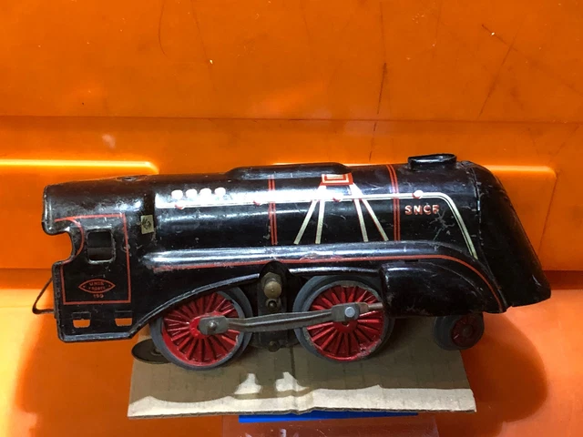 Locomotive Vapeur JEP 120 SNCF Avec Tender (moteur S 57) – Vintage Très Bon état