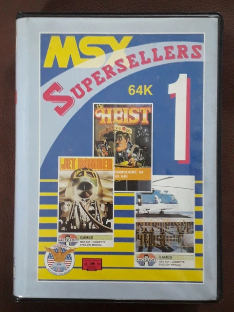 Jeu MSX Mandragore - Version Cassette K7 Big Box - Infogrames - Avec Boîte Et Notice - Bon état (non Testé)
