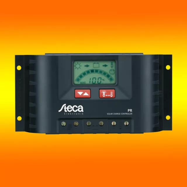 Steca PR 3030 Solar Laderegler 12V 24V mit LCD Display 30A PV Solar Regler