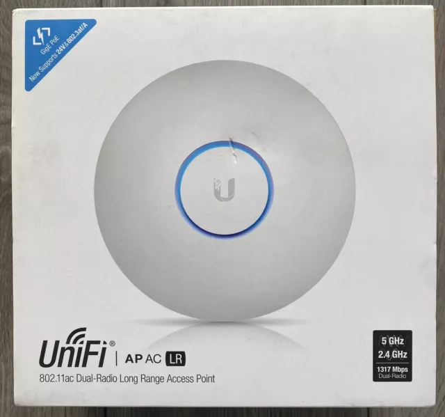 Unifi Access Point AP NEW AC-LR 175.7 x 43.2 mm 2.4-5 GHz 802.11ac Dual-Radio