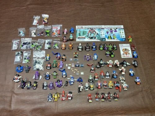 Kreo Kre-o Transformers Collection Over 70 Micro Changers And Combiners