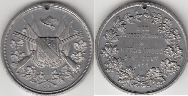 Médaille religieuse - Strasbourg. Congrès catholique. - France - Numista