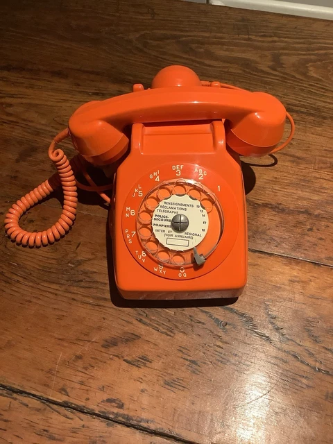 1981 FRENCH SOCOTEL S63 Dial Telephone Sold As Seen/Untested £11.12