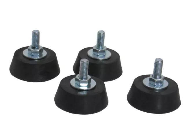 Rubber Isolation Mounting Feet for 15-60HP North America Rotary Phase Converters