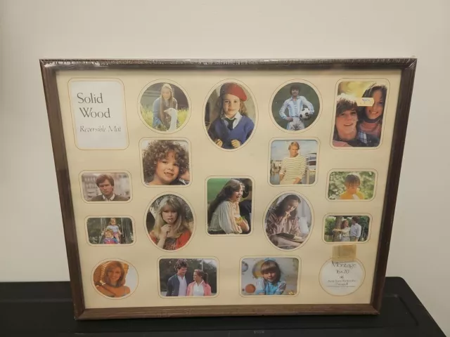 VTG NOS Acme 80s Collage Picture Frame Wood Montage 16x20 NOT Taylor Swift 👀