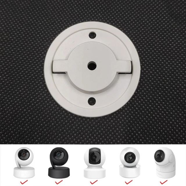 Dome Camera Wall Mount Bracket Stand Holder Installation Stand White with Screws