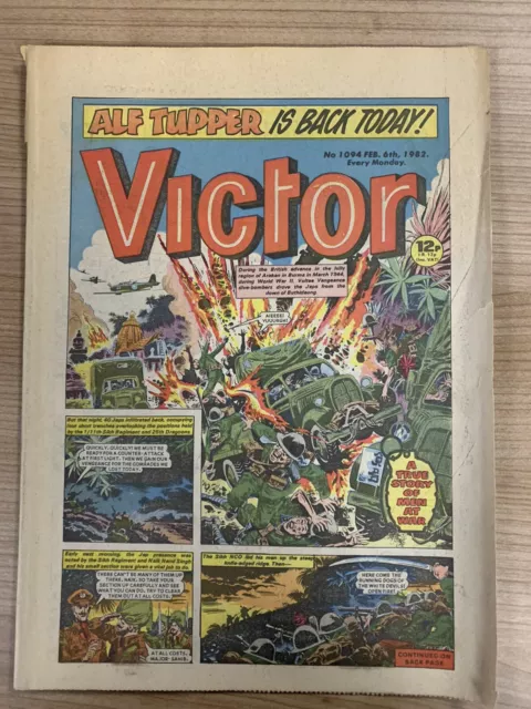 Victor comic No# 1094 February 6th 1982 Good Condition