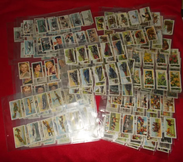Gallaher Cigarette Card Complete Full Sets In Plastic Sleeves - Select Set
