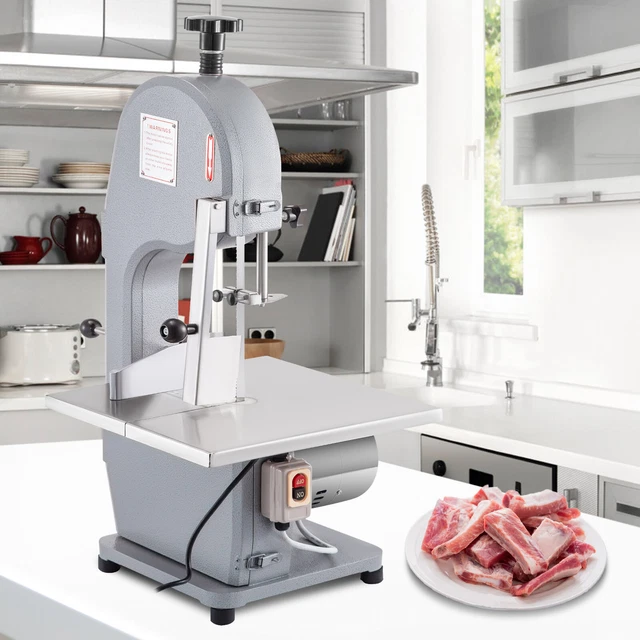 VEVOR 850W ELECTRIC Meat Bone Saw Meat Bone Cutting Band Machine W/3