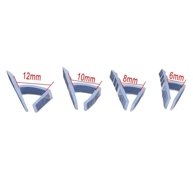 Sigillo porta bagno 6,5 piedi strisce per vetro spessore 6 8 10 12 mm sigillo spazio