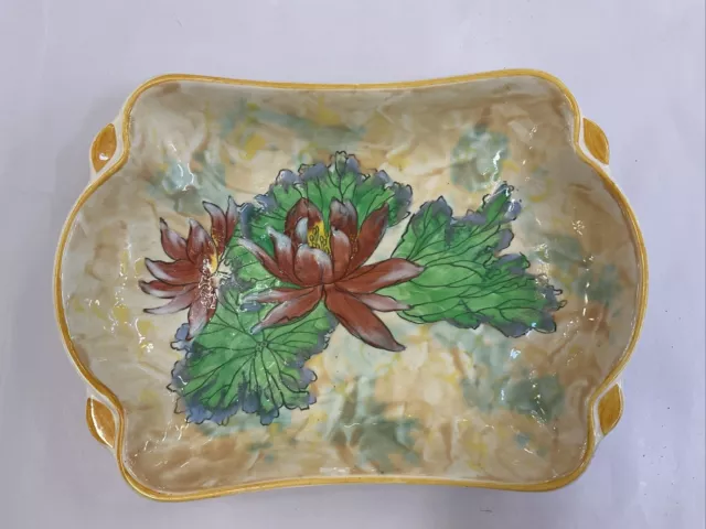 Vintage Royal Doulton Water Lily Dish Serving Large 8098 D.6343 Vgc