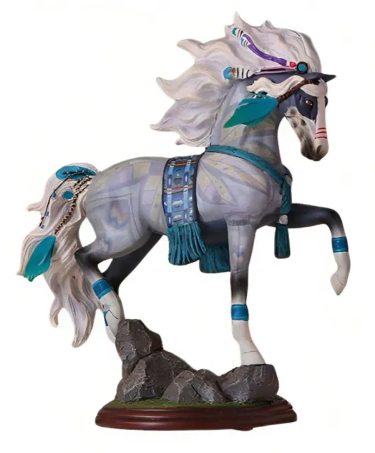 Bradford Exchange Cloud Dancer Spirit of the Painted Pony Sculpture Issue #4