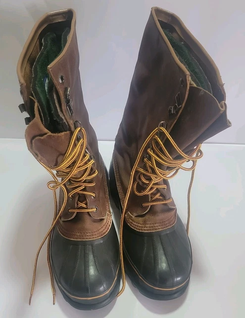 SOREL MAVERICK NM1080-200 Mens Brown Leather Rubber Winter  display picture 3