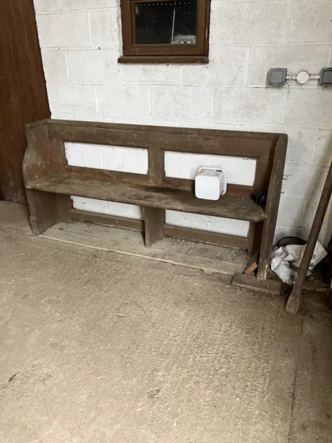 Old Church Pew For restoration