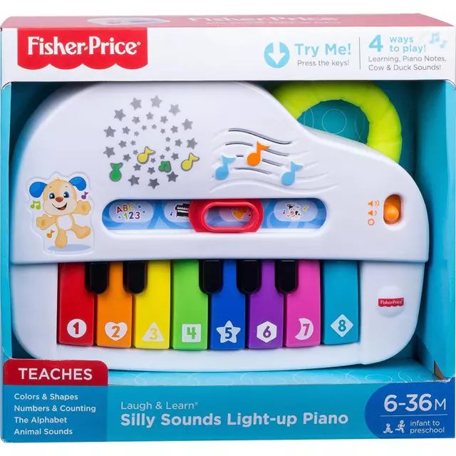 Fisher-Price Laugh & Learn Silly Sounds Piano - LatestBuy