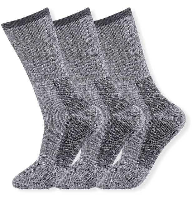 1/3/6/12 Pairs Mens Lambs Wool Socks Merino Winter Warm Hiking Work lot UK 6-11