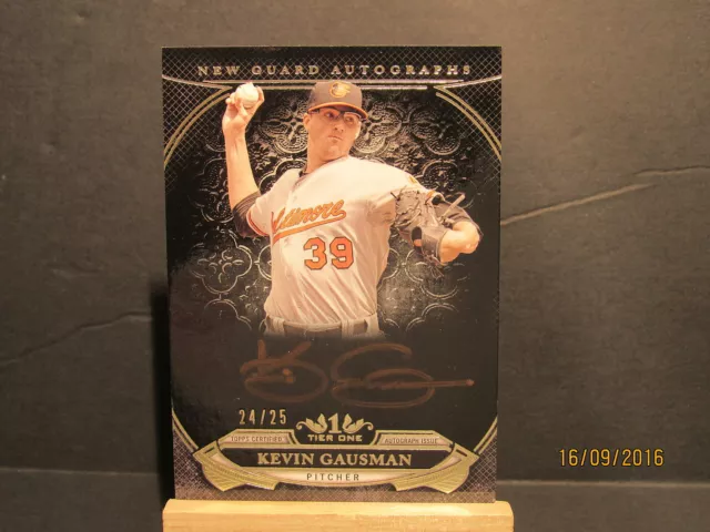 2015 Topps Ripiani Uno Nuovo Protezione Autografi Bronzo Ink # Ngakgn Kevin