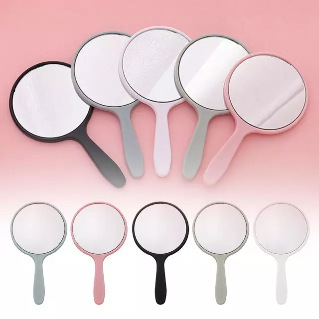 Hand Held Mirror Make Up Hair Cutting Flat Barbers Paddle Large Salon Hotsale