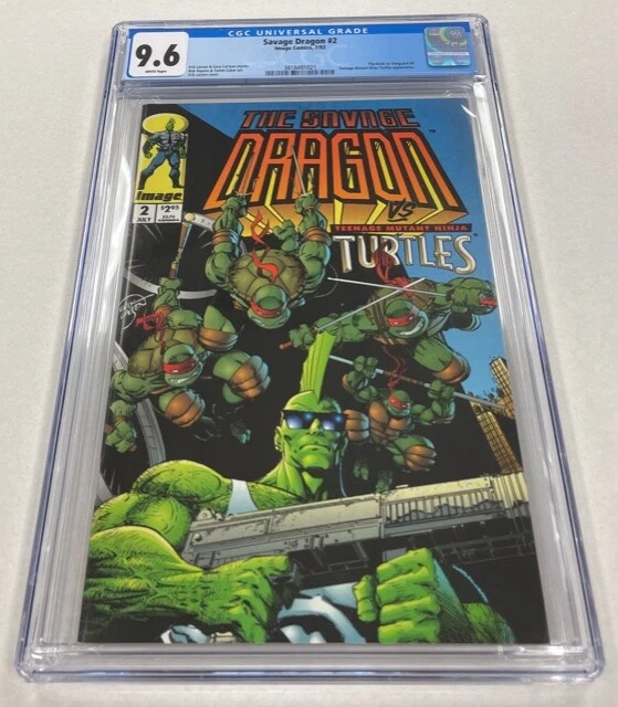 Savage Dragon Issue #2 Image Comics 1993 CGC Graded 9.6 Comic Book