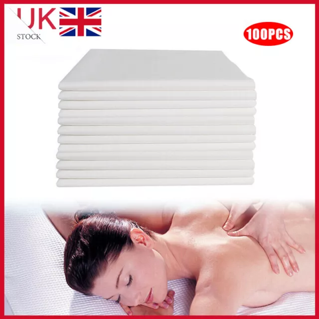 100Pcs Disposable Spa Massage Table Sheets Salon Beauty Bed Cover Non-woven Soft