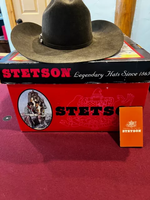 STETSON MEN'S AMERICAN Buffalo 4xxxx Cowboy Hat with Box $125.00 - PicClick