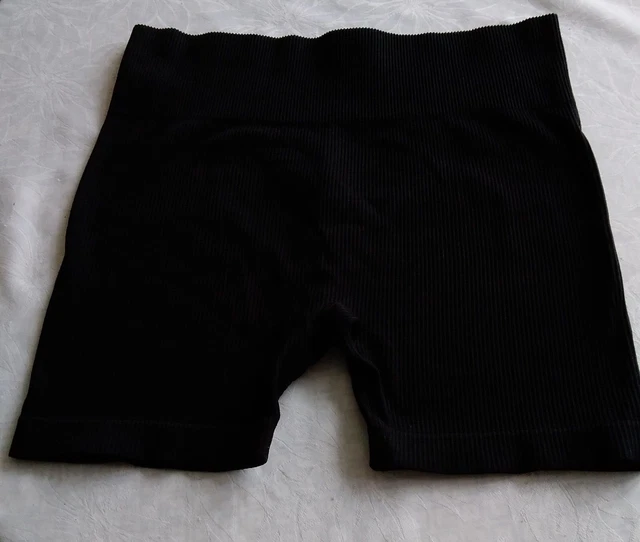 ONE PAIR LADIES black shorts to wear under a dress or on their own £6.