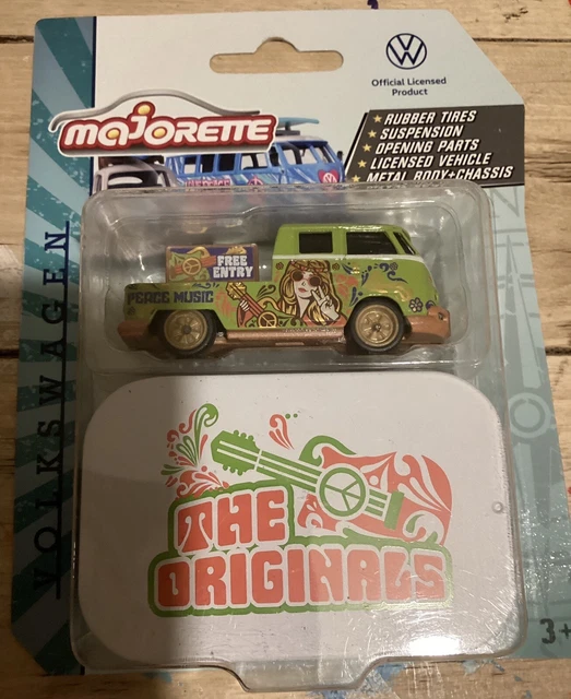 Majorette Volkswagen The Originals Deluxe - 1:64 Modello VW Casuale In Metallox - Auto Da Collezione 7,5 Cm - 4