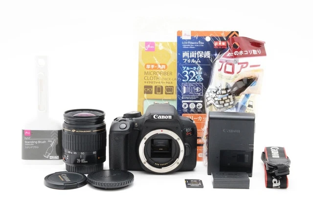 CANON KISS X9I DSLR Camera Kit with 28-80mm Lens - Warranty