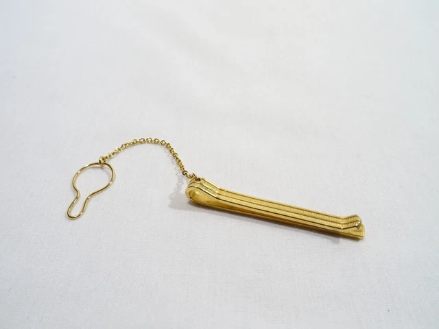 Pince A Cravate Murat Plaque Or Tie Clip Gold Plated Krawattennadel