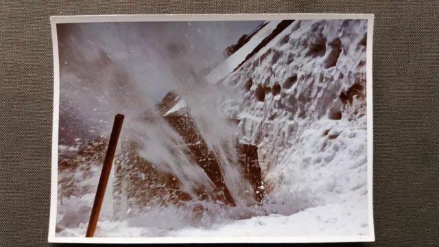 8962 Pressefoto  ÖBB - Schafbergbahn / Schneeschleuder 2 um 1966