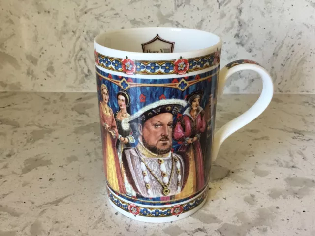 Sadler Henry VIII & His 6 Wives Collectible Sadler  Coffee Mug 10oz